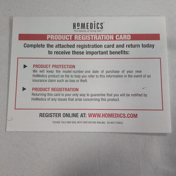 HoMedics MT-PA Palm Percussion Personal Body Heat Massager 3 Head Attachments - Picture 11 of 16